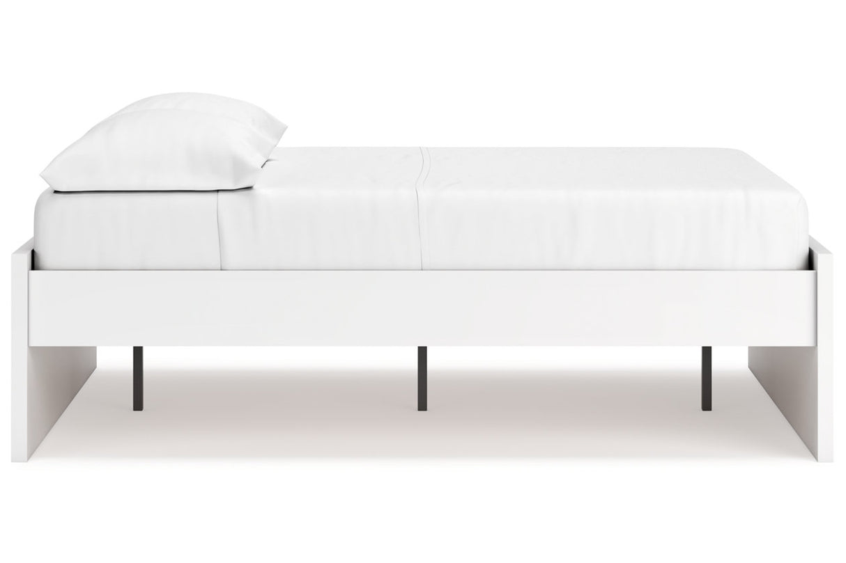 Onita White Full Platform Base Bed from Ashley - Luna Furniture