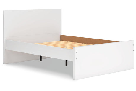 Onita White Full Platform Bed from Ashley - Luna Furniture
