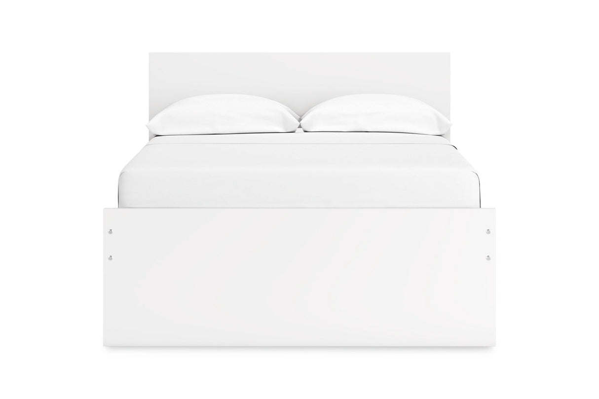 Onita White Full Platform Bed from Ashley - Luna Furniture