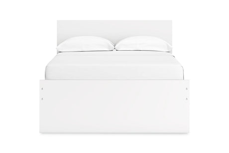 Onita White Full Platform Bed from Ashley - Luna Furniture