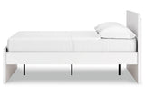Onita White Full Platform Bed from Ashley - Luna Furniture