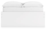 Onita White Full Storage Platform Base Bed with 2 Drawers from Ashley - Luna Furniture