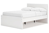 Onita White Full Storage Platform Bed with 2 Drawers from Ashley - Luna Furniture