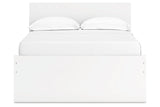 Onita White Full Storage Platform Bed with 4 Drawers from Ashley - Luna Furniture