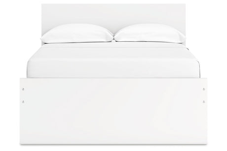 Onita White Full Storage Platform Bed with 4 Drawers from Ashley - Luna Furniture