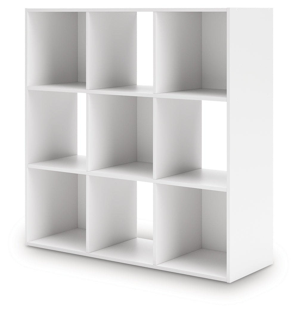 Onita White Nine Cube Organizer from Ashley - Luna Furniture