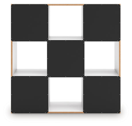 Onita White Nine Cube Organizer from Ashley - Luna Furniture