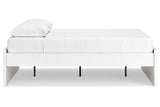 Onita White Queen Platform Base Bed from Ashley - Luna Furniture