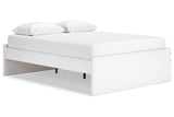Onita White Queen Platform Base Bed from Ashley - Luna Furniture
