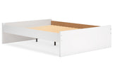 Onita White Queen Platform Base Bed from Ashley - Luna Furniture