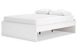Onita White Queen Platform Base Bed from Ashley - Luna Furniture