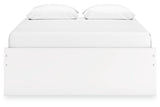 Onita White Queen Platform Base Bed from Ashley - Luna Furniture