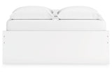 Onita White Queen Platform Base Bed from Ashley - Luna Furniture