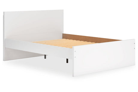 Onita White Queen Platform Bed from Ashley - Luna Furniture