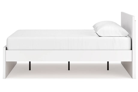 Onita White Queen Platform Bed from Ashley - Luna Furniture