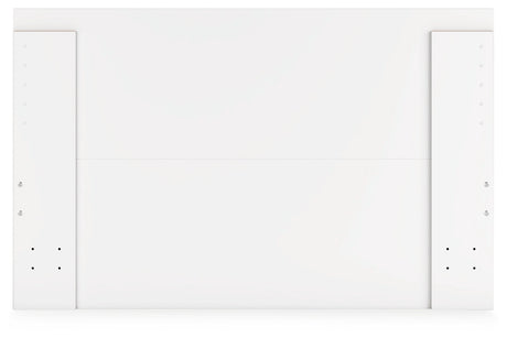 Onita White Queen Storage Platform Bed with 2 Drawers from Ashley - Luna Furniture