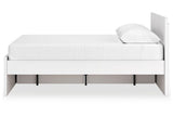 Onita White Queen Storage Platform Bed with 2 Drawers from Ashley Furniture - Luna Furniture