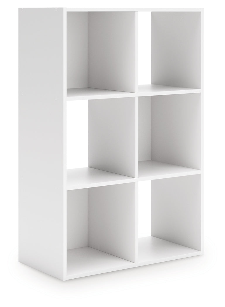 Onita White Six Cube Organizer from Ashley - Luna Furniture