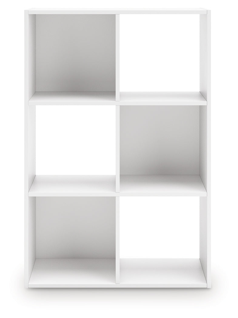 Onita White Six Cube Organizer from Ashley - Luna Furniture