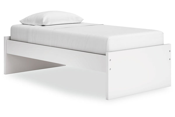 Onita White Twin Platform Base Bed