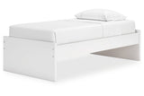 Onita White Twin Platform Base Bed from Ashley - Luna Furniture