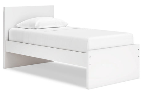 Onita White Twin Platform Bed from Ashley - Luna Furniture