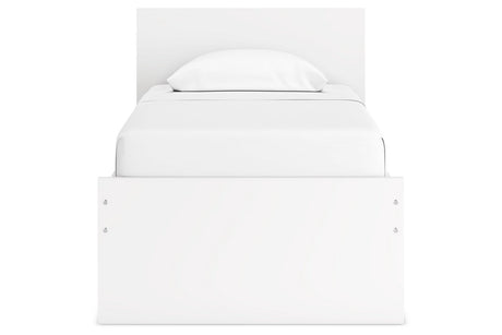 Onita White Twin Platform Bed from Ashley - Luna Furniture