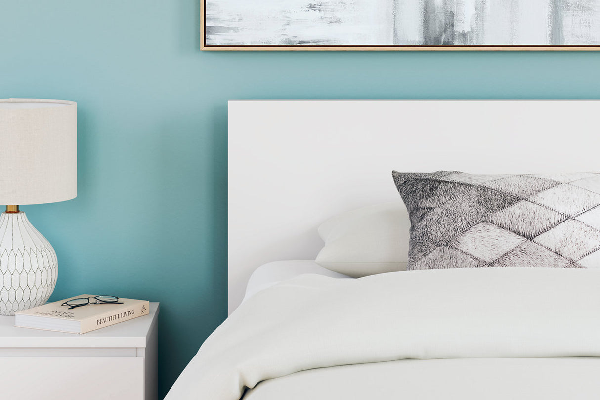 Onita White Twin Platform Bed from Ashley - Luna Furniture