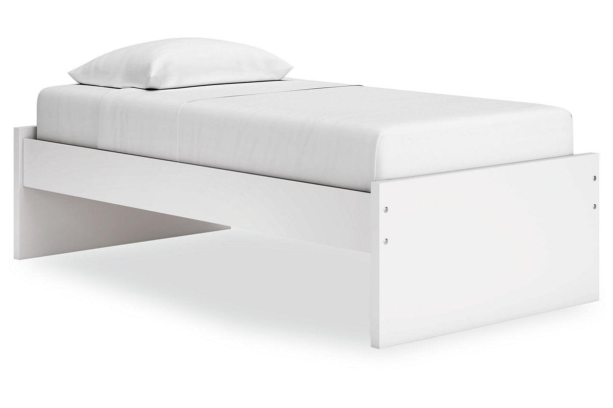 Onita White Youth Platform Base Bedroom Set from Ashley - Luna Furniture