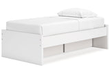 Onita White Youth Storage Platform Bedroom Set with 2 Drawers from Ashley - Luna Furniture