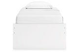 Onita White Youth Storage Platform Bedroom Set with 2 Drawers from Ashley - Luna Furniture