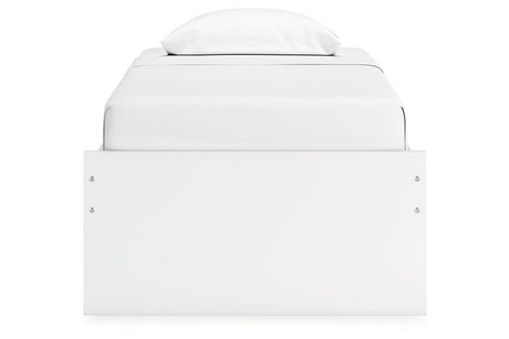 Onita White Youth Storage Platform Bedroom Set with 2 Drawers from Ashley - Luna Furniture