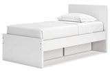 Onita White Youth Storage Platform Bedroom Set with 2 Drawers from Ashley - Luna Furniture