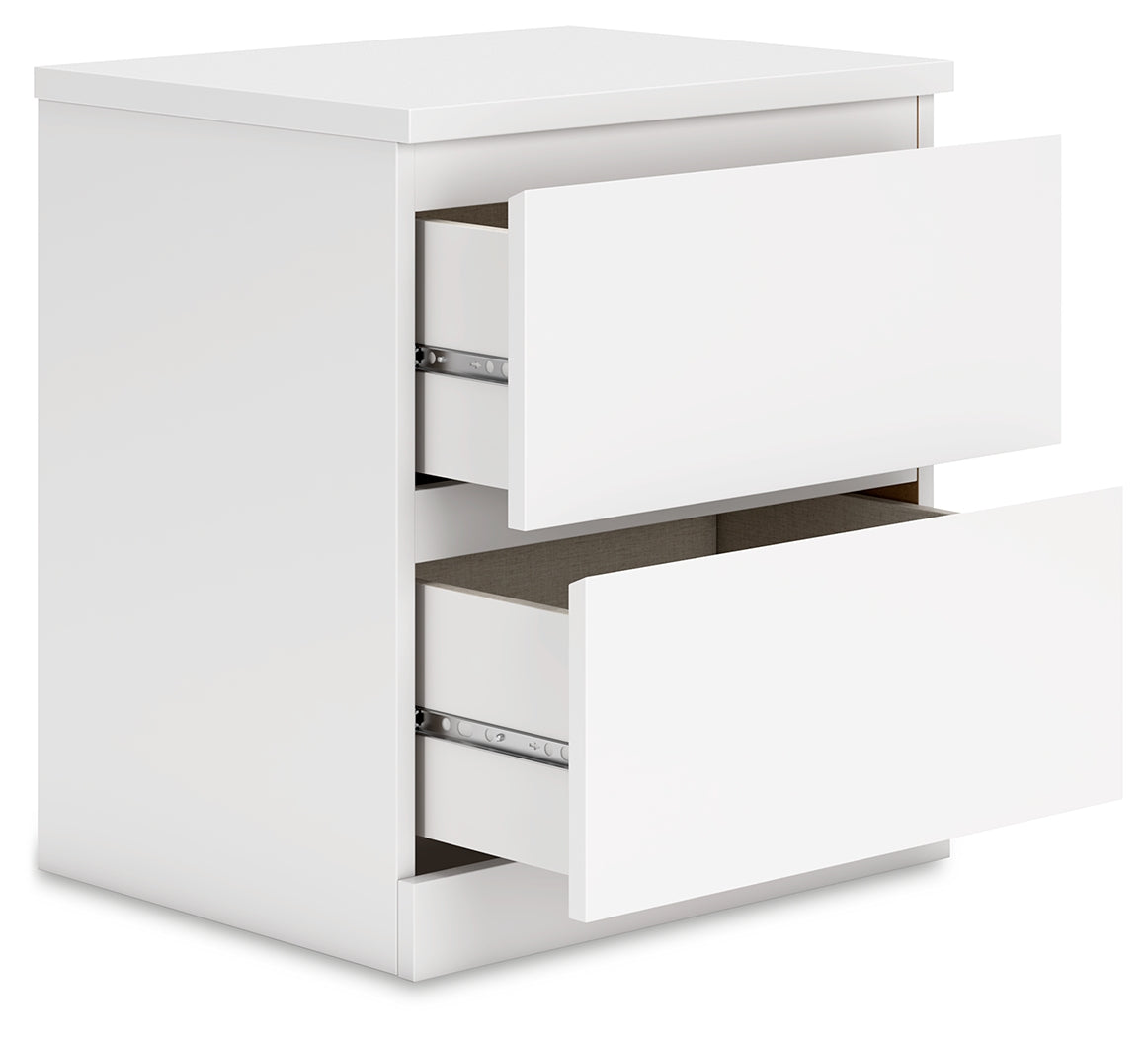 Onita White Youth Storage Platform Bedroom Set with 2 Drawers from Ashley - Luna Furniture