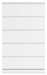 Onita White Youth Storage Platform Bedroom Set with 2 Drawers from Ashley - Luna Furniture