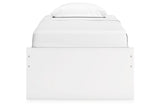 Onita White Youth Storage Platform Bedroom Set with 2 Drawers from Ashley - Luna Furniture