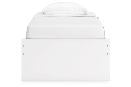 Onita White Youth Storage Platform Bedroom Set with 2 Drawers from Ashley - Luna Furniture