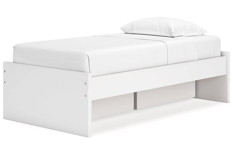 Onita White Youth Storage Platform Bedroom Set with 2 Drawers from Ashley - Luna Furniture