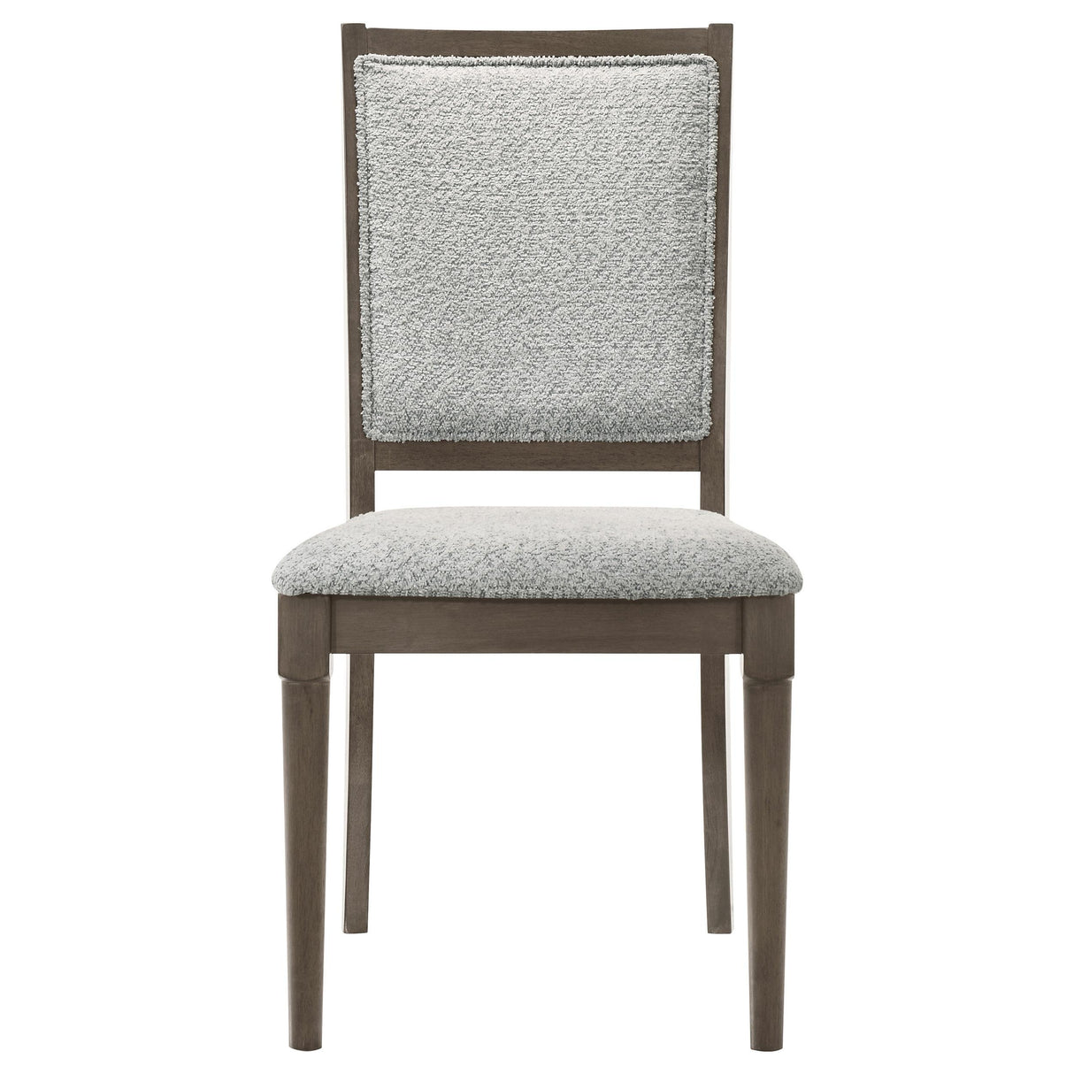 Onslow Dark Brown Dining Side Chair, Set of 2 from Coaster - Luna Furniture