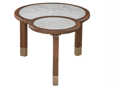 Oormi Banswara White Marble Inlay Coffee Table from Steve Silver - Luna Furniture