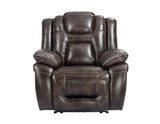 Oportuna Coffee 3-Piece Dual Power Reclining Living Room Set from Steve Silver - Luna Furniture