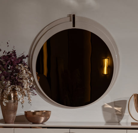 Opulenze Round Mirror from Luna Luxury - Luna Furniture