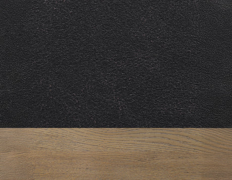 Orinda Rustic Solid Wood Side Chair, Brown Vegan Leather, Set of 2 from Steve Silver - Luna Furniture