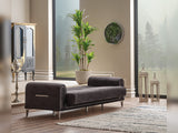 Orion 3-pieces (Sofa & Loveseat & Chair) Livingroom Set in Grey from Furnia - Luna Furniture