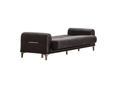 Orion 3-pieces (Sofa & Loveseat & Chair) Livingroom Set in Grey from Furnia - Luna Furniture