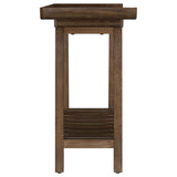 Ornelas Mango Brown Solid Wood Console Table from Coaster - Luna Furniture