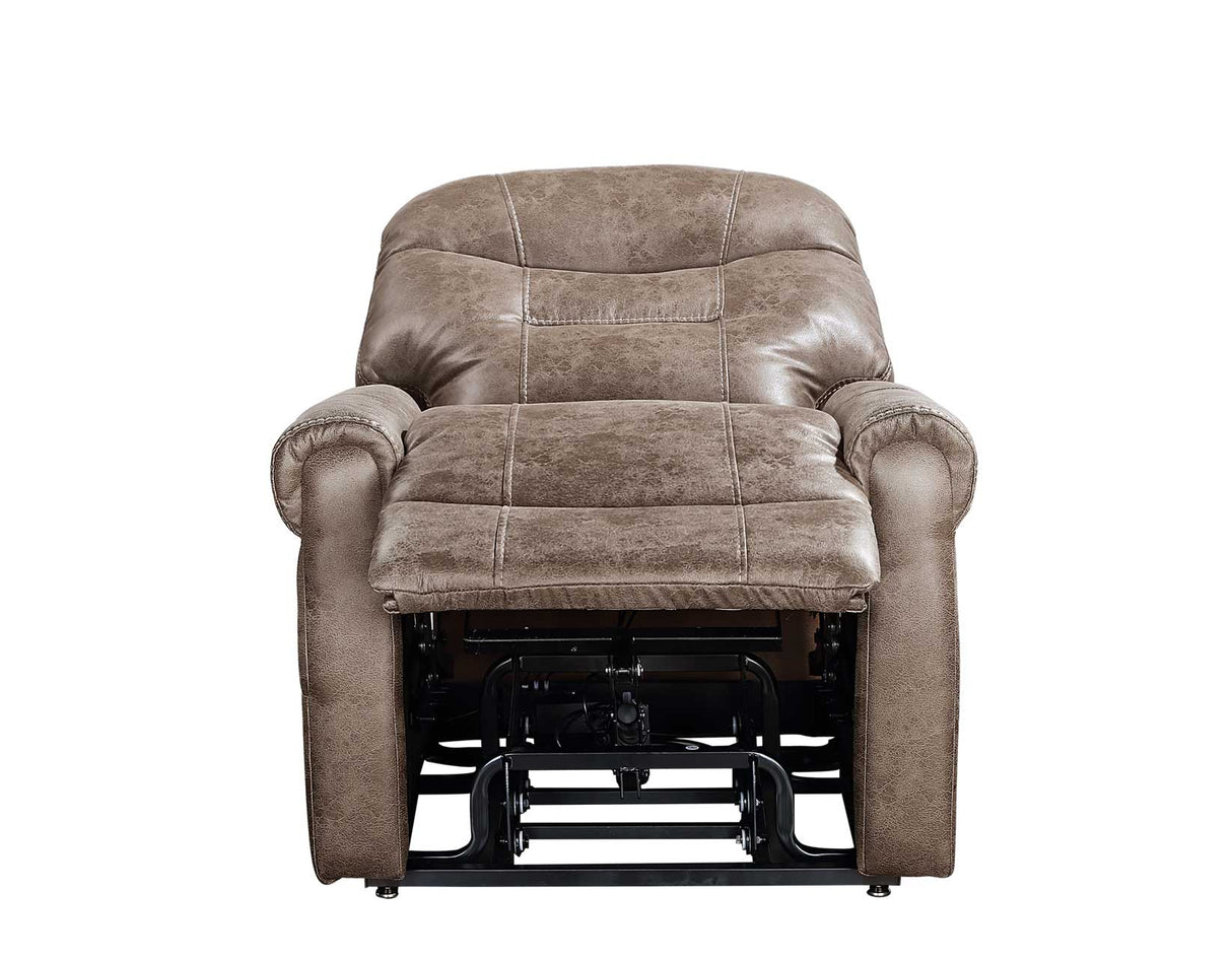 Ottawa Camel Power Lift Chair with Heat and Massage from Steve Silver - Luna Furniture
