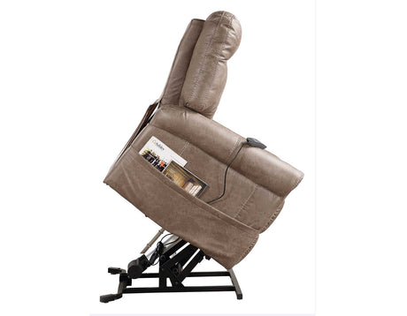 Ottawa Camel Power Lift Chair with Heat and Massage from Steve Silver - Luna Furniture