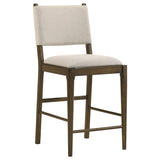 Ottowa Brown Round Wood Counter Height Dining Room Set from Coaster - Luna Furniture
