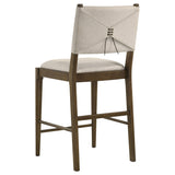 Ottowa Brown Round Wood Counter Height Dining Room Set from Coaster - Luna Furniture